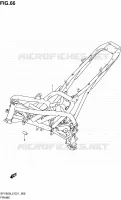CADRE (SFV650UL2 E24) pour Suzuki GLADIUS 650 2012
