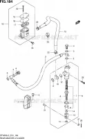 MAITRE CYLINDRE ARRIERE (SFV650UL3 E24) pour Suzuki GLADIUS 650 2013
