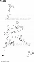 DURITE DE FREIN AVANT (SFV650UL2 E21) pour Suzuki GLADIUS 650 2012
