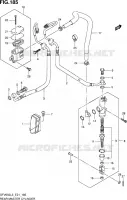 MAITRE CYLINDRE ARRIERE (SFV650AL3 E21) pour Suzuki GLADIUS 650 2013