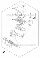 MAITRE CYLINDRE AVANT (SV1000/U1/U2) pour Suzuki SV 1000 2005