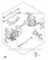 CORPS DE PAPILLON (MODEL K3/K4/K5/K6) pour Suzuki SV 650 2003