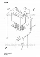 BATTERIE (SV650/SV650S) pour Suzuki SV 650 2004