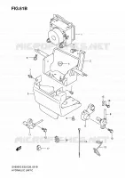 SYSTÈME ABS (SV650AK7/SAK7) pour Suzuki SV 650 2004