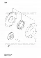 ROUE LIBRE DE DEMARREUR pour Suzuki SV 650 2006
