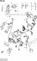 FAISCEAU ELECTRIQUE (SV650SUL2 E24) pour Suzuki SV 650 2012