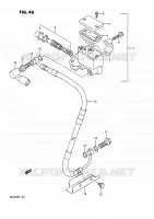 MAITRE CYLINDRE AVANT (E02,E04) pour Suzuki TS-R 200 1991
