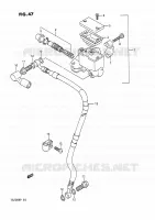 MAITRE CYLINDRE AVANT (E24) pour Suzuki TS-R 200 1991
