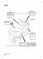 ETIQUETTE pour Suzuki BURGMAN 125 2007
