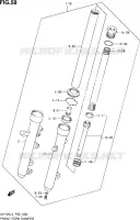 FOURCHE (UH125L4 P02) pour Suzuki BURGMAN 125 2014
