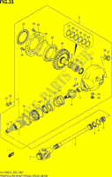 ARBRE DE TRANSMISSION   COUPLE CONIQUE ARRIERE (VL1500L3 E02) pour Suzuki INTRUDER 1500 2013