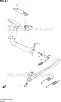 BEQUILLE (VL1500L3 E19) pour Suzuki INTRUDER 1500 2013