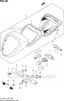 ENSEMBLE FEU ARRIERE (VL1500L3 E19) pour Suzuki INTRUDER 1500 2013