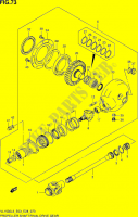 ARBRE DE TRANSMISSION   COUPLE CONIQUE ARRIERE (VL1500BL3 E28) pour Suzuki BOULEVARD 1500 2013