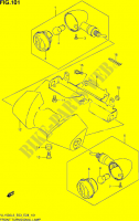 CLIGNOTANTS AVANT (VL1500BL3 E33) pour Suzuki BOULEVARD 1500 2013