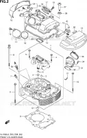 CULASSE AVANT (VL1500L3 E03) pour Suzuki BOULEVARD 1500 2013