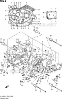 CARTER (VL1500L3 E19) pour Suzuki INTRUDER 1500 2013