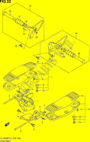 REPOSE PIED (VL1500BTL3 E19) pour Suzuki INTRUDER 1500 2013