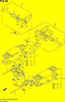 REPOSE PIED (VL1500TL3 E03) pour Suzuki BOULEVARD 1500 2013