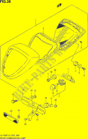 ENSEMBLE FEU ARRIERE (VL1500TL3 E02) pour Suzuki INTRUDER 1500 2013