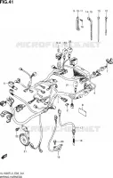 FAISCEAU ELECTRIQUE (VL1500TL3 E02) pour Suzuki INTRUDER 1500 2015