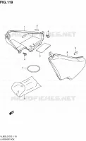 COFFRE pour Suzuki VOLUSIA 800 2012