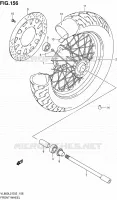 ROUE AVANT (VL800TL2 E24) pour Suzuki VOLUSIA 800 2012