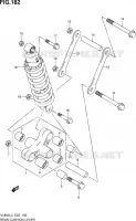 BIELLETTE D'AMORTISSEUR (VL800CL3 E24) pour Suzuki VOLUSIA 800 2013