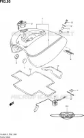 RESERVOIR D'ESSENCE (VL800TL3 E24) pour Suzuki VOLUSIA 800 2013