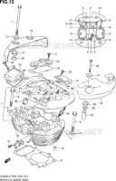 CULASSE ARRIERE (VL800L3 E33) pour Suzuki VOLUSIA 800 2013