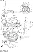 CULASSE ARRIERE (VL800TL3 E33) pour Suzuki VOLUSIA 800 2013