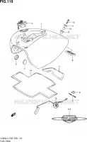 RESERVOIR D'ESSENCE (VL800L3 E03) pour Suzuki VOLUSIA 800 2013