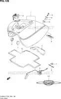 RESERVOIR D'ESSENCE (VL800TL3 E28) pour Suzuki VOLUSIA 800 2013