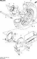 ROUE ARRIERE (VL800L4 E33) pour Suzuki VOLUSIA 800 2014