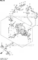 CORPS DE PAPILLON (VL800BUEL4 E19) pour Suzuki INTRUDER 800 2014