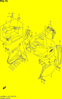 CARENAGES ARRIERE (VL800BL4 E33) pour Suzuki BOULEVARD 800 2014