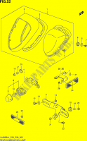 ENSEMBLE FEU ARRIERE (VL800BL4 E03) pour Suzuki BOULEVARD 800 2014
