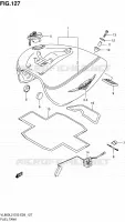 RESERVOIR D'ESSENCE (VL800TL2 E33) pour Suzuki VOLUSIA 800 2012