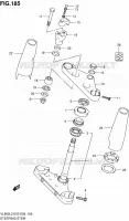 COLONNE DE DIRECTION (VL800CL2 E03) pour Suzuki VOLUSIA 800 2012