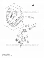 ENSEMBLE FEU ARRIERE (VLR1800UFL1 E19) pour Suzuki INTRUDER 1800 2011