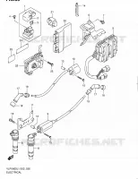 PARTIE ELECTRIQUE (VLR1800UFL1 E19) pour Suzuki INTRUDER 1800 2011