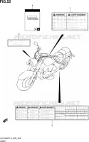 ETIQUETTE pour Suzuki INTRUDER 1800 2013