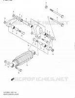 BIELLETTE D'AMORTISSEUR pour Suzuki INTRUDER 1800 2011