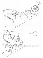 CLIGNOTANTS pour Suzuki INTRUDER 800 1996