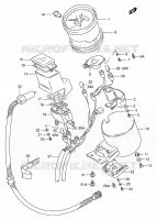 COMPTEUR (MODELE T/V) pour Suzuki INTRUDER 800 1996