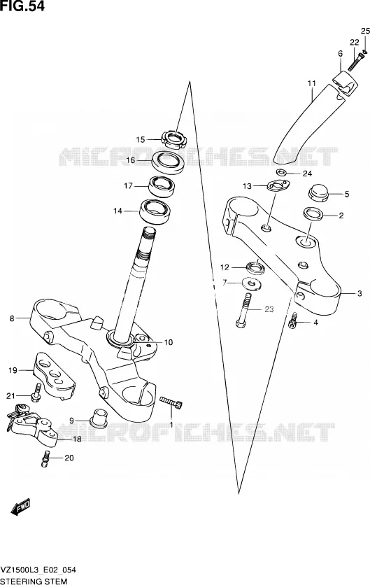 ROUE AVANT Suzuki MOTO 1500 BOULEVARD 2013  VZ1500 L3 (E19)