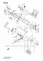 ENSEMBLE SELECTEUR DE VITESSES (MODEL K5/K6/K7/K8) pour Suzuki MARAUDER 800 2006