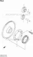 ROUE LIBRE DE DEMARREUR pour Suzuki INTRUDER 800 2012