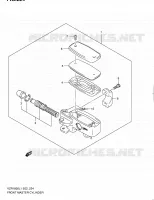 MAITRE CYLINDRE AVANT (VZR1800L1 E19) pour Suzuki INTRUDER 1800 2011