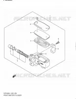 MAITRE CYLINDRE AVANT (VZR1800ZL1 E24) pour Suzuki INTRUDER 1800 2011